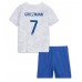 Cheap France Antoine Griezmann #7 Away Football Kit Children World Cup 2022 Short Sleeve (+ pants)